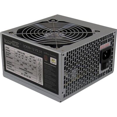 LC-Power Lc420-12 (350 W), Alimentation PC, Gris - Publicité LC-Power Lc420-12 (350 W), Alimentation PC, Gris - Publicité