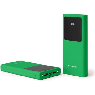 Forever CPB10-04 Powerbank - 10000 mAh, Vert - Powerbank - Publicité Forever CPB10-04 Powerbank - 10000 mAh, Vert - Powerbank - Publicité