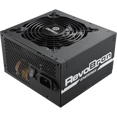 Enermax Revo Bron - ERB500AWT (500 W), Alimentation PC, Noir - Publicité Enermax Revo Bron - ERB500AWT (500 W), Alimentation PC, Noir - Publicité