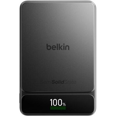 Belkin UltraCharge Pro PB PD 60 W 10 000 mAh, écran noir BPB044hqBK (10000 mAh, 60 W, 74 Wh), Chargeur de secours, Noir - Publicité Belkin UltraCharge Pro PB PD 60 W 10 000 mAh, écran noir BPB044hqBK (10000 mAh, 60 W, 74 Wh), Chargeur de secours, Noir - Publicité