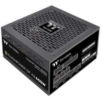 Thermaltake Toughpower GF A3 650W 80+ Gold pour Gen 5 (650 W), Alimentation PC, Noir - Publicité Thermaltake Toughpower GF A3 650W 80+ Gold pour Gen 5 (650 W), Alimentation PC, Noir - Publicité