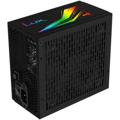 Aerocool Lux RGB 550M unité d'alimentation 550 W Noir (550 W), Alimentation PC, Noir - Publicité Aerocool Lux RGB 550M unité d'alimentation 550 W Noir (550 W), Alimentation PC, Noir - Publicité