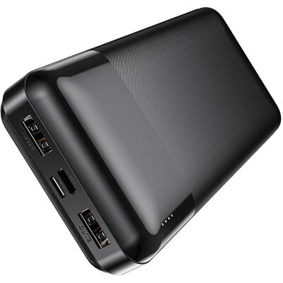 Hoco Batterie d'extérieur Power Bank J72A 20000 mAh noir (20000 mAh, 74 Wh), Chargeur de secours, Noir - Publicité Hoco Batterie d'extérieur Power Bank J72A 20000 mAh noir (20000 mAh, 74 Wh), Chargeur de secours, Noir - Publicité