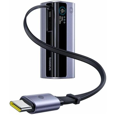 Baseus EnerGeek GR11 10000 mAh 100W szary (10000 mAh, 100 W), Chargeur de secours, Argent, Gris - Publicité Baseus EnerGeek GR11 10000 mAh 100W szary (10000 mAh, 100 W), Chargeur de secours, Argent, Gris - Publicité