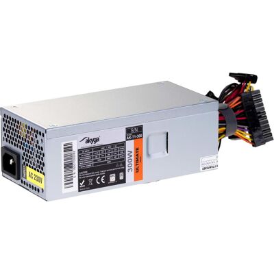 Akyga Alimentation électrique AK-T1-300 (300 W, Active, 80 mm) (300 W), Alimentation PC, Argent - Publicité Akyga Alimentation électrique AK-T1-300 (300 W, Active, 80 mm) (300 W), Alimentation PC, Argent - Publicité