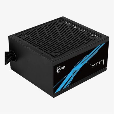 Aerocool LUX 750W - courantforsyning - ATX (750 W), Alimentation PC, Noir - Publicité Aerocool LUX 750W - courantforsyning - ATX (750 W), Alimentation PC, Noir - Publicité