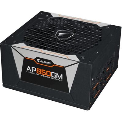 Gigabyte AP850GM (850 W), Alimentation PC, Noir - Publicité Gigabyte AP850GM (850 W), Alimentation PC, Noir - Publicité