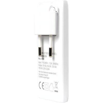 Intertech Bloc d'alimentation Inter-Tech PD-2036, chargeur USB-C, PD 36 W (88882256) (36 W, 2 ports), Chargeur USB, Blanc - Publicité Intertech Bloc d'alimentation Inter-Tech PD-2036, chargeur USB-C, PD 36 W (88882256) (36 W, 2 ports), Chargeur USB, Blanc - Publicité