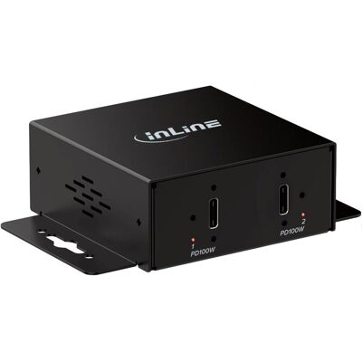InLine Mini-chargeur industriel à 2 ports (200 W, 2 ports), Chargeur USB - Publicité InLine Mini-chargeur industriel à 2 ports (200 W, 2 ports), Chargeur USB - Publicité