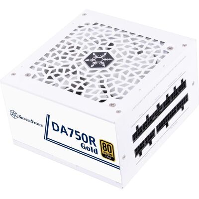 Silverstone SST-DA750R-GMA-WWW - 80 PLUS Gold 750W ATX 3.0 & PCIe 5.0 Fully Modular Power Supply, wh (750 W), Alimentation PC, Blanc - Publicité Silverstone SST-DA750R-GMA-WWW - 80 PLUS Gold 750W ATX 3.0 & PCIe 5.0 Fully Modular Power Supply, wh (750 W), Alimentation PC, Blanc - Publicité