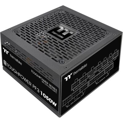 Thermaltake ToughPower PF3 1050W Gen 5 Alimentation ATX 3.0 80+ Platine PCle 5.0 (1050 W), Alimentation PC, Noir - Publicité Thermaltake ToughPower PF3 1050W Gen 5 Alimentation ATX 3.0 80+ Platine PCle 5.0 (1050 W), Alimentation PC, Noir - Publicité