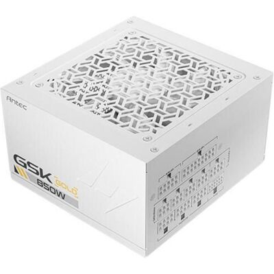 Antec Netzteil GSK 850 EC ATX3.1/Gen5/F-Modular/80+ Gold wh retail, Alimentation PC, Blanc - Publicité Antec Netzteil GSK 850 EC ATX3.1/Gen5/F-Modular/80+ Gold wh retail, Alimentation PC, Blanc - Publicité