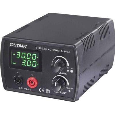 Voltcraft CSP-320 Labornetzgerät, einstellbar 0 - 30 V 1 - 3 A 90 W Anzahl Au, Alimentation de laboratoire - Publicité Voltcraft CSP-320 Labornetzgerät, einstellbar 0 - 30 V 1 - 3 A 90 W Anzahl Au, Alimentation de laboratoire - Publicité