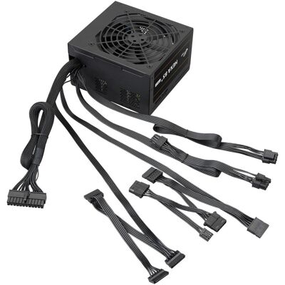 Fortron FSP Alimentation HEXA+ PRO 550 85+ 550W ATX (550 W), Alimentation PC, Noir - Publicité Fortron FSP Alimentation HEXA+ PRO 550 85+ 550W ATX (550 W), Alimentation PC, Noir - Publicité