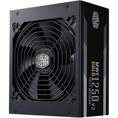 Cooler Master MWE Gold 1250 V2 ATX 3.1 (1250 W), Alimentation PC, Noir - Publicité Cooler Master MWE Gold 1250 V2 ATX 3.1 (1250 W), Alimentation PC, Noir - Publicité