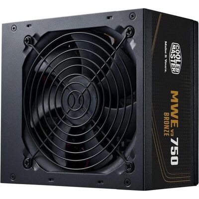 Cooler Master CooMas MWE 750 V3 Black (750 W), Alimentation PC, Noir - Publicité Cooler Master CooMas MWE 750 V3 Black (750 W), Alimentation PC, Noir - Publicité