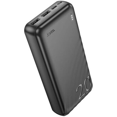 Hoco J123A Powerbank 20 000 mAh Schwarz (20000 mAh, 74 Wh), Chargeur de secours, Noir - Publicité Hoco J123A Powerbank 20 000 mAh Schwarz (20000 mAh, 74 Wh), Chargeur de secours, Noir - Publicité