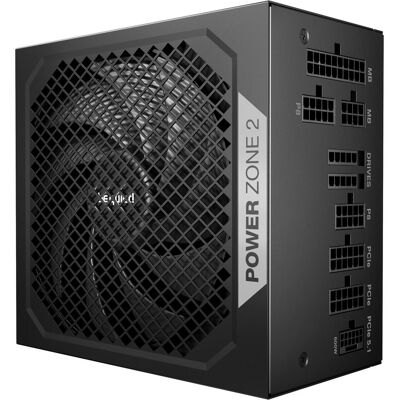 be quiet! Power Zone 2 (1000 W), Alimentation PC, Noir - Publicité be quiet! Power Zone 2 (1000 W), Alimentation PC, Noir - Publicité