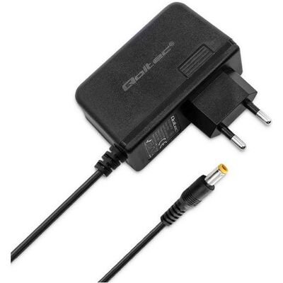 Qoltec 51028 Plug in power supply 18W 9V, Chargeur universel - Publicité Qoltec 51028 Plug in power supply 18W 9V, Chargeur universel - Publicité