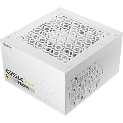 Antec Netzteil GSK 850 EC ATX3.1/Gen5/F-Modular/80+ Gold wh retail, Alimentation PC, Blanc - Publicité Antec Netzteil GSK 850 EC ATX3.1/Gen5/F-Modular/80+ Gold wh retail, Alimentation PC, Blanc - Publicité