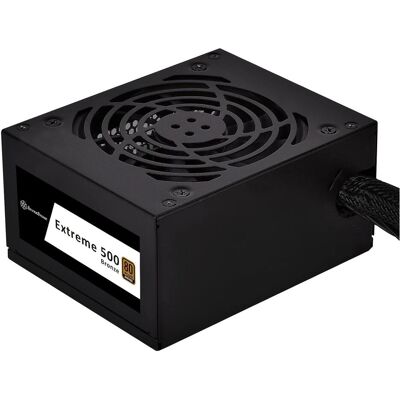 Silverstone SST-EX500-B Alimentation SFX extrême 80 PLUS Bronze - 500 Watt (500 W), Alimentation PC, Noir - Publicité Silverstone SST-EX500-B Alimentation SFX extrême 80 PLUS Bronze - 500 Watt (500 W), Alimentation PC, Noir - Publicité