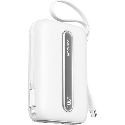 Joyroom PowerBank JR-L012 Plus 22.5W 20000mAh (blanc) (20000 mAh, 22.50 W, 74 Wh), Chargeur de secours, Blanc - Publicité Joyroom PowerBank JR-L012 Plus 22.5W 20000mAh (blanc) (20000 mAh, 22.50 W, 74 Wh), Chargeur de secours, Blanc - Publicité