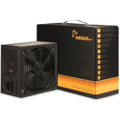 Intertech Argus (600 W), Alimentation PC, Noir - Publicité Intertech Argus (600 W), Alimentation PC, Noir - Publicité