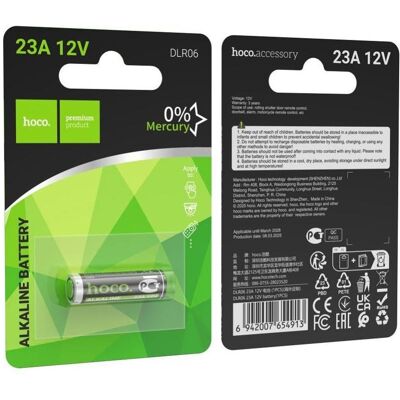 Hoco Power bank Battery 23A 12V DLR06 1 pcs, Chargeur de secours - Publicité Hoco Power bank Battery 23A 12V DLR06 1 pcs, Chargeur de secours - Publicité