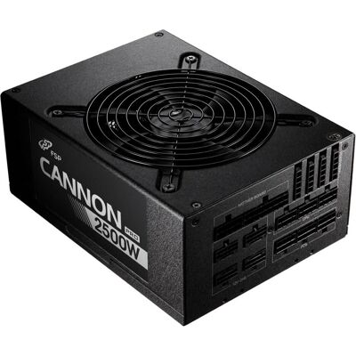 Fortron Cannon Pro (2500 W), Alimentation PC, Noir - Publicité Fortron Cannon Pro (2500 W), Alimentation PC, Noir - Publicité