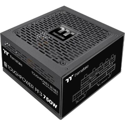 Thermaltake ToughPower PF3 750W Gen 5 Alimentation ATX 3.0 80+ Platine PCle 5.0 (750 W), Alimentation PC, Noir - Publicité Thermaltake ToughPower PF3 750W Gen 5 Alimentation ATX 3.0 80+ Platine PCle 5.0 (750 W), Alimentation PC, Noir - Publicité