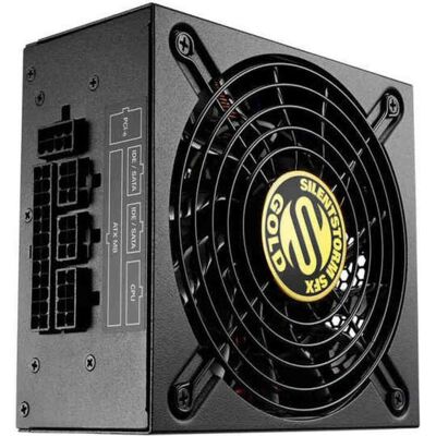 Sharkoon SilentStorm SFX Gold (500 W), Alimentation PC, Noir - Publicité Sharkoon SilentStorm SFX Gold (500 W), Alimentation PC, Noir - Publicité