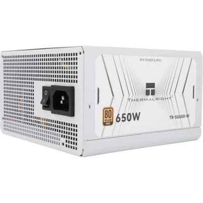 Thermalright Alimentation de bureau SG-650-W ATX 650 W 80+ Gold, en boîtier (650 W), Alimentation PC, Noir - Publicité Thermalright Alimentation de bureau SG-650-W ATX 650 W 80+ Gold, en boîtier (650 W), Alimentation PC, Noir - Publicité