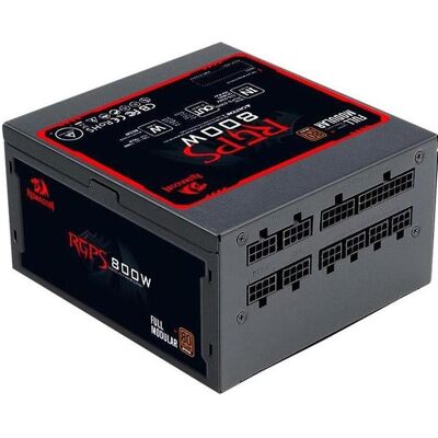 Redragon RGPS800W 800W fully modular power supply (800 W), Alimentation PC, Noir - Publicité Redragon RGPS800W 800W fully modular power supply (800 W), Alimentation PC, Noir - Publicité
