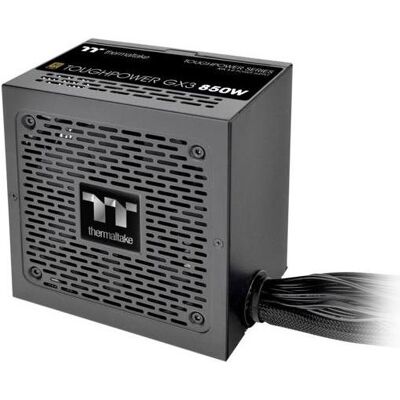 Thermaltake TT Toughpower GX3 0850W (noir, 5x PCIe, gestion de câbles, 850 watts) (850 W), Alimentation PC, Noir - Publicité Thermaltake TT Toughpower GX3 0850W (noir, 5x PCIe, gestion de câbles, 850 watts) (850 W), Alimentation PC, Noir - Publicité