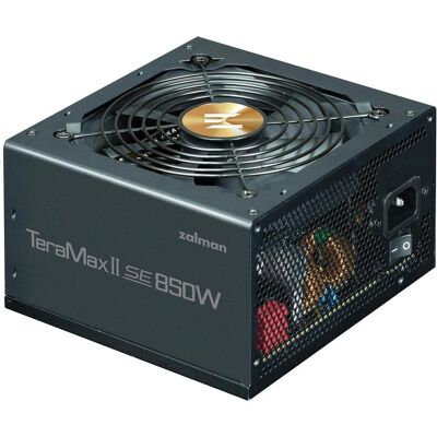 Zalman ZM850-TMX2SE TeraMax850 850W 80+ Gold (850 W), Alimentation PC, Noir - Publicité Zalman ZM850-TMX2SE TeraMax850 850W 80+ Gold (850 W), Alimentation PC, Noir - Publicité