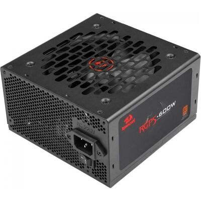 Redragon RGPS-600W 600W 80 PLUS Bronze Power Supply (600 W), Alimentation PC, Noir - Publicité Redragon RGPS-600W 600W 80 PLUS Bronze Power Supply (600 W), Alimentation PC, Noir - Publicité
