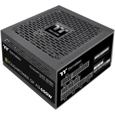 Thermaltake Toughpower GF A3 650W 80+ Gold pour Gen 5 (650 W), Alimentation PC, Noir - Publicité Thermaltake Toughpower GF A3 650W 80+ Gold pour Gen 5 (650 W), Alimentation PC, Noir - Publicité