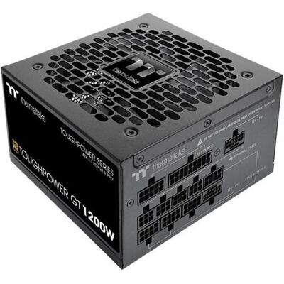 Thermaltake Netzteil Toughpower GT 1200W ATX3.1/GEN5 80+G BK retail (1200 W), Alimentation PC, Noir - Publicité Thermaltake Netzteil Toughpower GT 1200W ATX3.1/GEN5 80+G BK retail (1200 W), Alimentation PC, Noir - Publicité