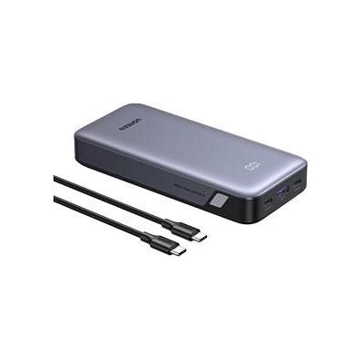 Ugreen 20000 mAh Powerbank 67W Two-way Fast Charging Grey, Universal (20000 mAh, 67 W), Chargeur de secours, Gris - Publicité Ugreen 20000 mAh Powerbank 67W Two-way Fast Charging Grey, Universal (20000 mAh, 67 W), Chargeur de secours, Gris - Publicité