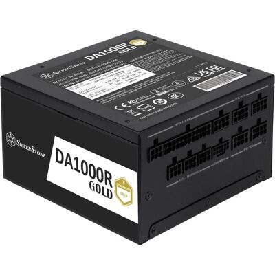 Silverstone SilvStone SST-DA1000R-GM 1000W ATX 3.0 SST-DA1000R-GM (1000 W), Alimentation PC, Noir - Publicité Silverstone SilvStone SST-DA1000R-GM 1000W ATX 3.0 SST-DA1000R-GM (1000 W), Alimentation PC, Noir - Publicité