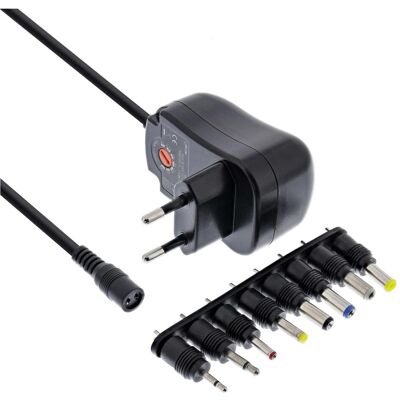 InLine Adaptateur secteur universel 12W, Chargeur universel - Publicité InLine Adaptateur secteur universel 12W, Chargeur universel - Publicité