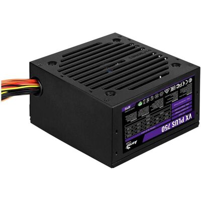 Aerocool VX PLUS 750 - strømforsynin (750 W), Alimentation PC, Noir - Publicité Aerocool VX PLUS 750 - strømforsynin (750 W), Alimentation PC, Noir - Publicité