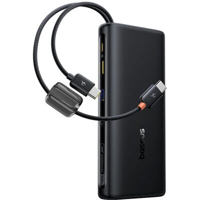Baseus EnerFill FC41 20000 mAh 100W USB-C czarny (20000 mAh, 100 W, 18.25 Wh), Chargeur de secours, Noir - Publicité Baseus EnerFill FC41 20000 mAh 100W USB-C czarny (20000 mAh, 100 W, 18.25 Wh), Chargeur de secours, Noir - Publicité