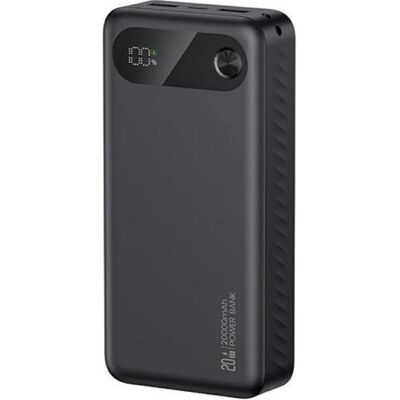 Usams PB80 Power Bank PD20W 20000mAh black (20000 mAh, 20 W, 37 Wh), Chargeur de secours, Noir - Publicité Usams PB80 Power Bank PD20W 20000mAh black (20000 mAh, 20 W, 37 Wh), Chargeur de secours, Noir - Publicité