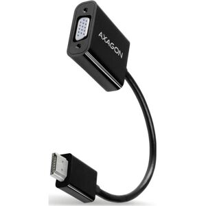 Axagon HDMI (Typ A) — VGA (HDMI, VGA, 4.20 cm), Adaptateur données + vidéo, Noir - Publicité Axagon HDMI (Typ A) — VGA (HDMI, VGA, 4.20 cm), Adaptateur données + vidéo, Noir - Publicité