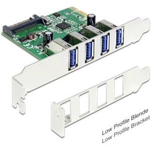 Delock 4 USB Pcie, Contrôleur SATA - Publicité Delock 4 USB Pcie, Contrôleur SATA - Publicité