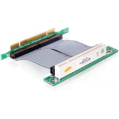 Delock Carte adaptateur PCI 32 bits avec câble flexible à gauche, Carte mère : accessoires - Publicité Delock Carte adaptateur PCI 32 bits avec câble flexible à gauche, Carte mère : accessoires - Publicité