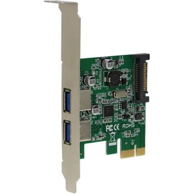 EXSYS Carte USB 3.0 PCI-E 2Port LowProfile - carte d'interface - PCI, Contrôleur SATA - Publicité EXSYS Carte USB 3.0 PCI-E 2Port LowProfile - carte d'interface - PCI, Contrôleur SATA - Publicité