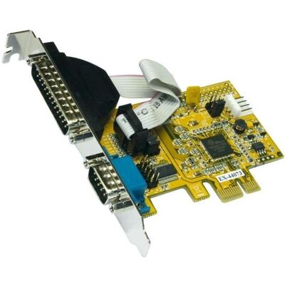 Carte PCIe 2S RS-232 EXSYS GmbH - PCIe 2.0a/3.0 - 2 Ports - Publicité Carte PCIe 2S RS-232 EXSYS GmbH - PCIe 2.0a/3.0 - 2 Ports - Publicité