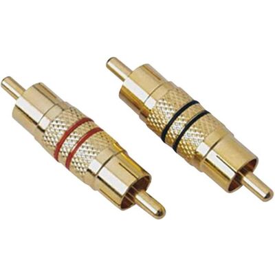 Adaptateur SinusLive CVM - RCA Doré Male à Male - Adaptateur - Publicité Adaptateur SinusLive CVM - RCA Doré Male à Male - Adaptateur - Publicité